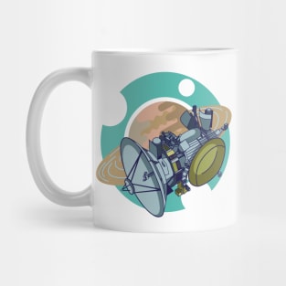 Saturn's first satellite Mug